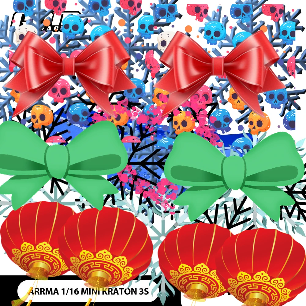 

GPM CNC 7075 Alloy Front Shock Tower For ARRMA 1/16 Mini Kraton 3S ARA-2664