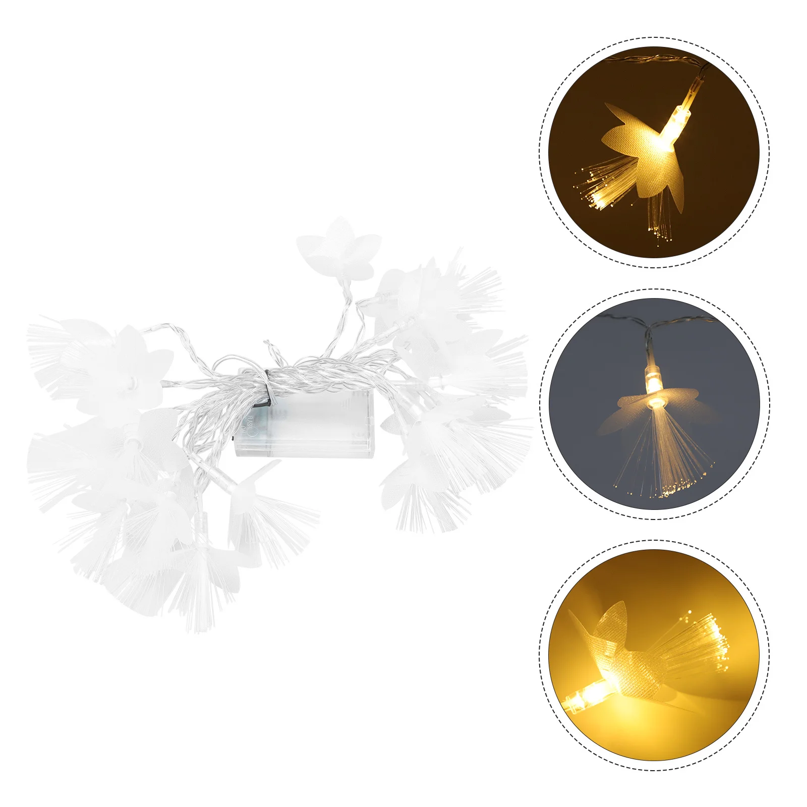 1 قطعة ضوء النجوم سلسلة الألياف البصرية LED مصباح للزينة للحزب شريط المنزل نافذة جدار الباب حديقة مهرجان المشهد الليلي أجواء