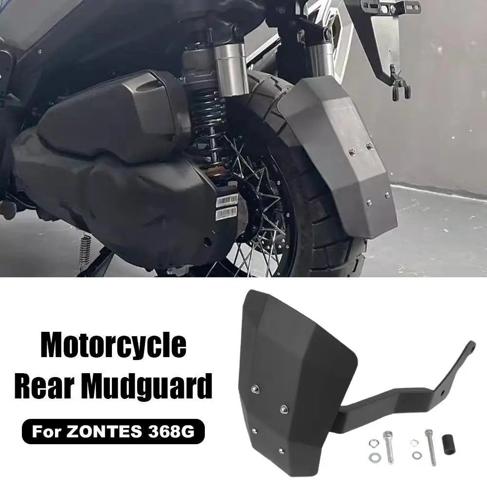 

Stainless Steel Nylon Rear Mudguard For ZONTES 368G 2024 Motor Water Sand Proof DIY Modification Accessories With Screws