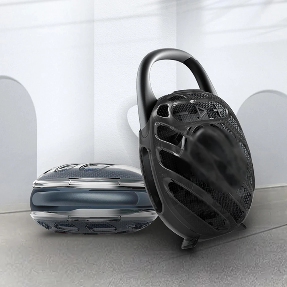 TPU Transparent Case Protective Case Sleeve Anti-Scratch Audio Protective Case Transparent Speaker Shell for JBL CLIP 5 Speaker