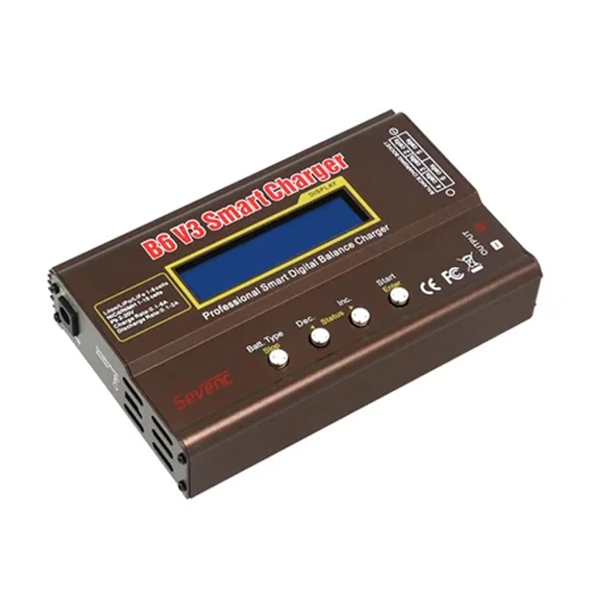 عملي B6 V3 شاحن ميزان البطارية ل LiHv يبو NiMh ليثيوم أيون RC شاحن ل RC طائرة بدون طيار FPV سيارة قارب الاتحاد الأوروبي التوصيل