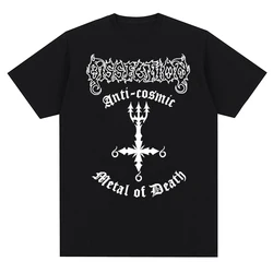 Summer Vintage Dissection Band Death Metal Graphic T Shirts For Men Streetwear Casual O-Neck Short Sleeve Tees Pure Cotton Tops