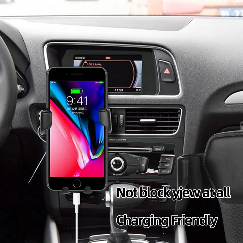 NEW Gravity Car Holder For Phone Air Vent Clip Mount Mobile Cell Stand Smartphone GPS Support For iPhone Mobile Phone