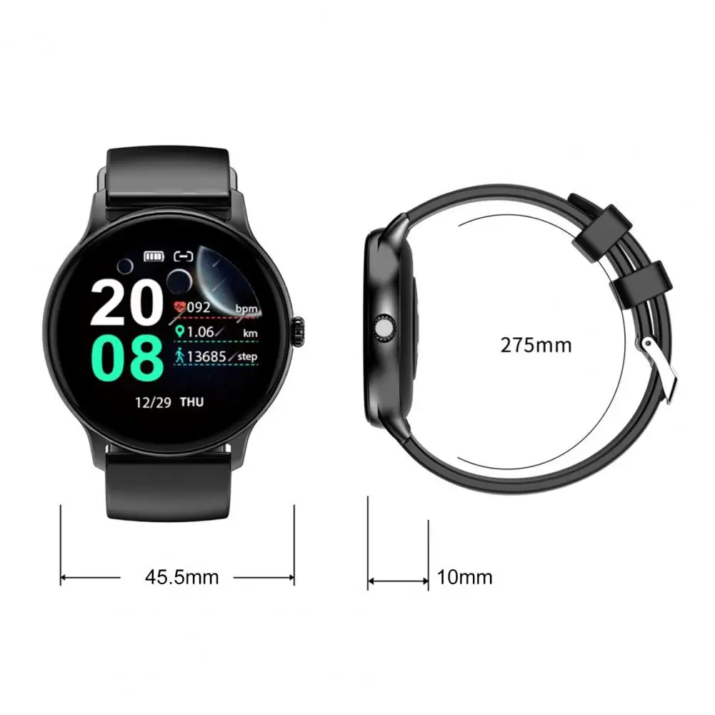 Farfi PH12 Pro Smart Wristwatch Full Full Touch Multi-language  Heart Rate Blood Monitor Sports Fitness Smartwatch For Man/Women