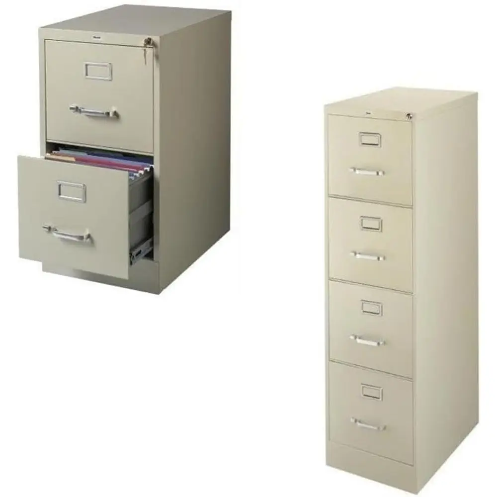 

Комплект из 2-х и 4-х ящичных шкафов формата Letter с отделкой цвета пюре