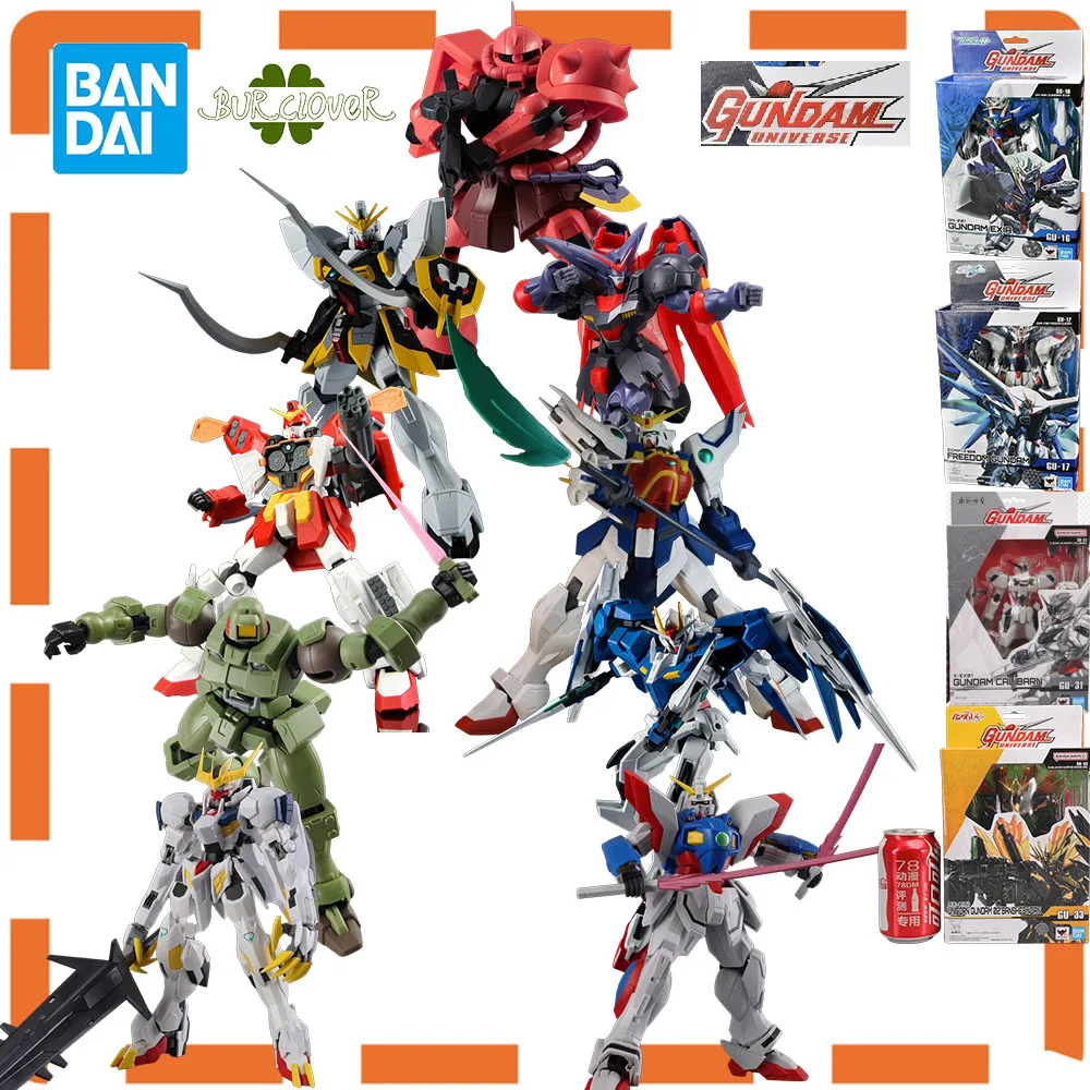 

Bandai Original GH Series GUNDAM CALIBARNY STRIKE GUNDRM Anime Action Figure Assembly Model Toys Collectible Ornaments Gifts