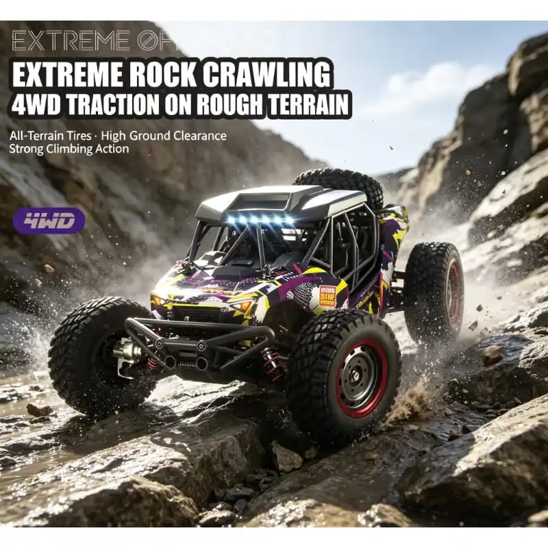 Scy 16106pro 1/16 4wd Brushless Rc Off-Road Car 75km/H 2.4g Drift Remote Control Toy