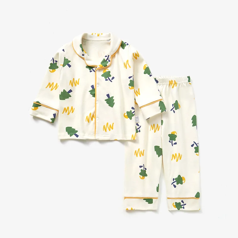 الأولاد الفتيات منامة الأطفال الدعاوى ملابس الطفل Homewear وتتسابق قميص بلايز + السراويل 2PC