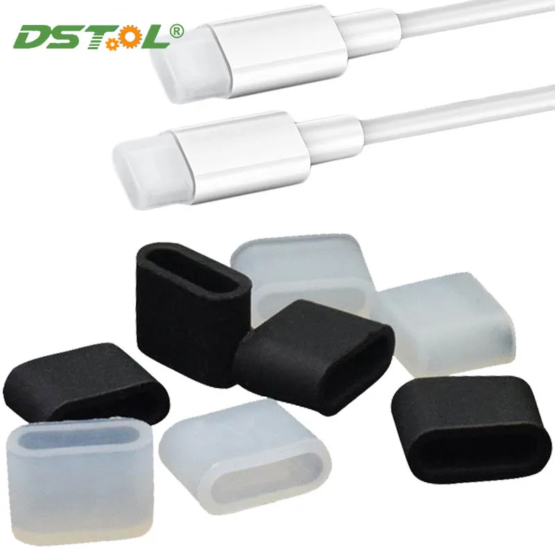 

Dust Cover Universal USB Type C IOS Micro Interface Protector Cap Charging Data Cable Male Anti-Dust Wrap Android Mobile Phone