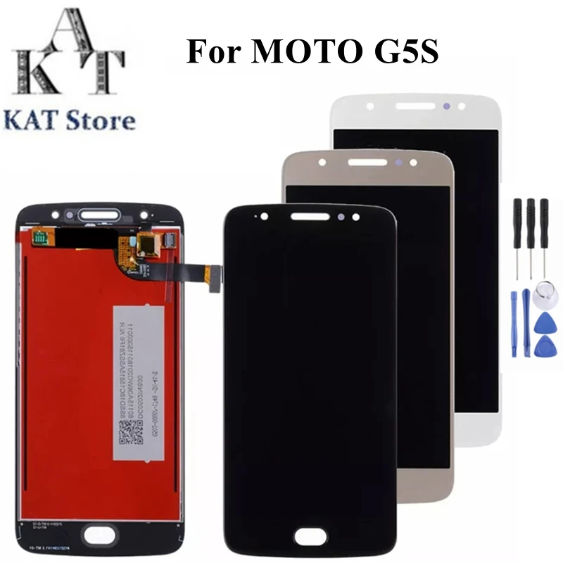 Замена ЖК-экрана для Motorola Moto G5 G5S Plus протестированный дисплей в сборе премиального качества