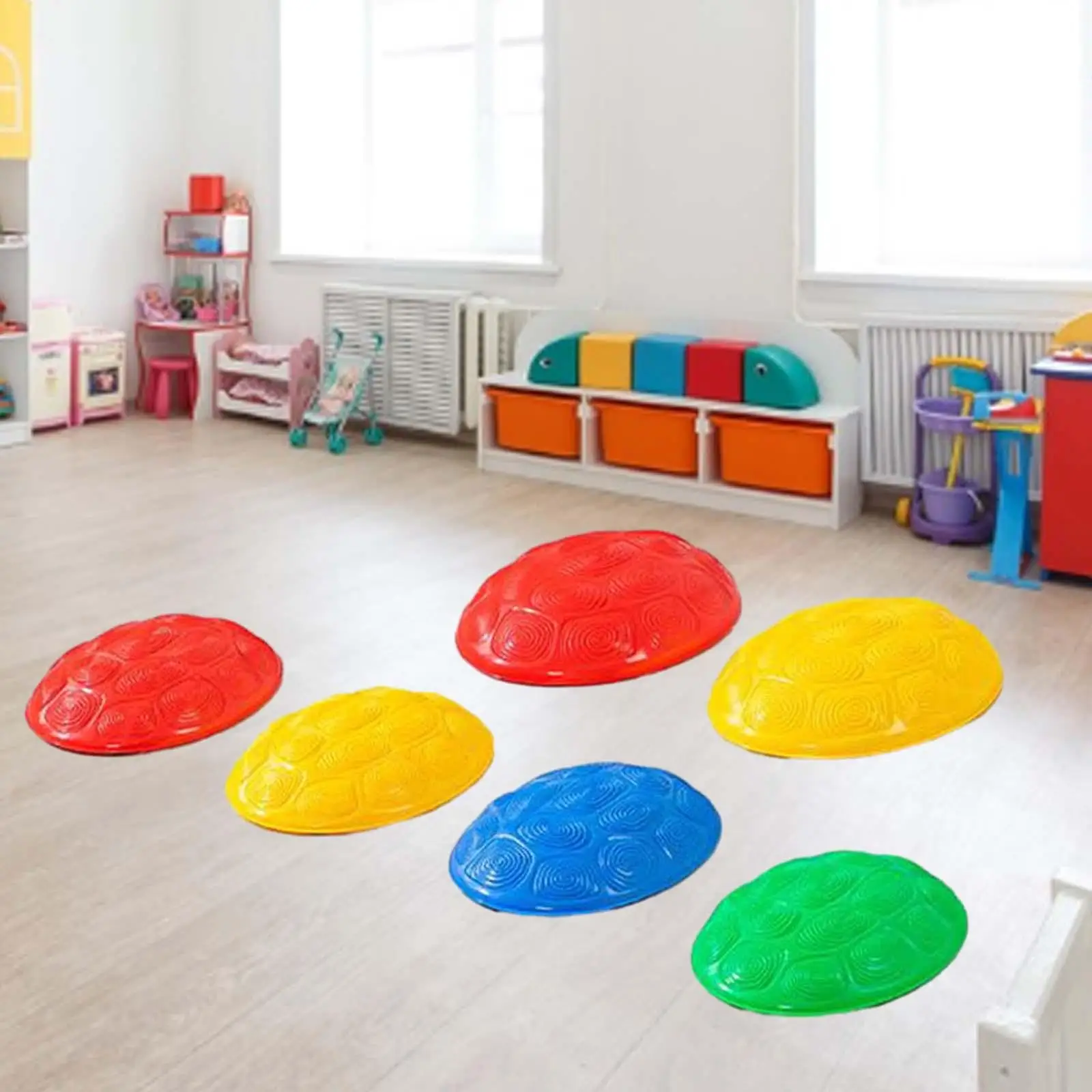 Pedras para crianças, cursos de obstáculos sensoriais, desenvolvimento de motor bruto, cruzamento para criatividade, coordenação ao ar livre