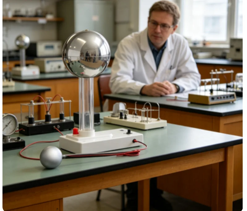 Normal Form Generator, Physical Experimental Instrument for Power Line & Tip Discharge Phenomenon Demonstration