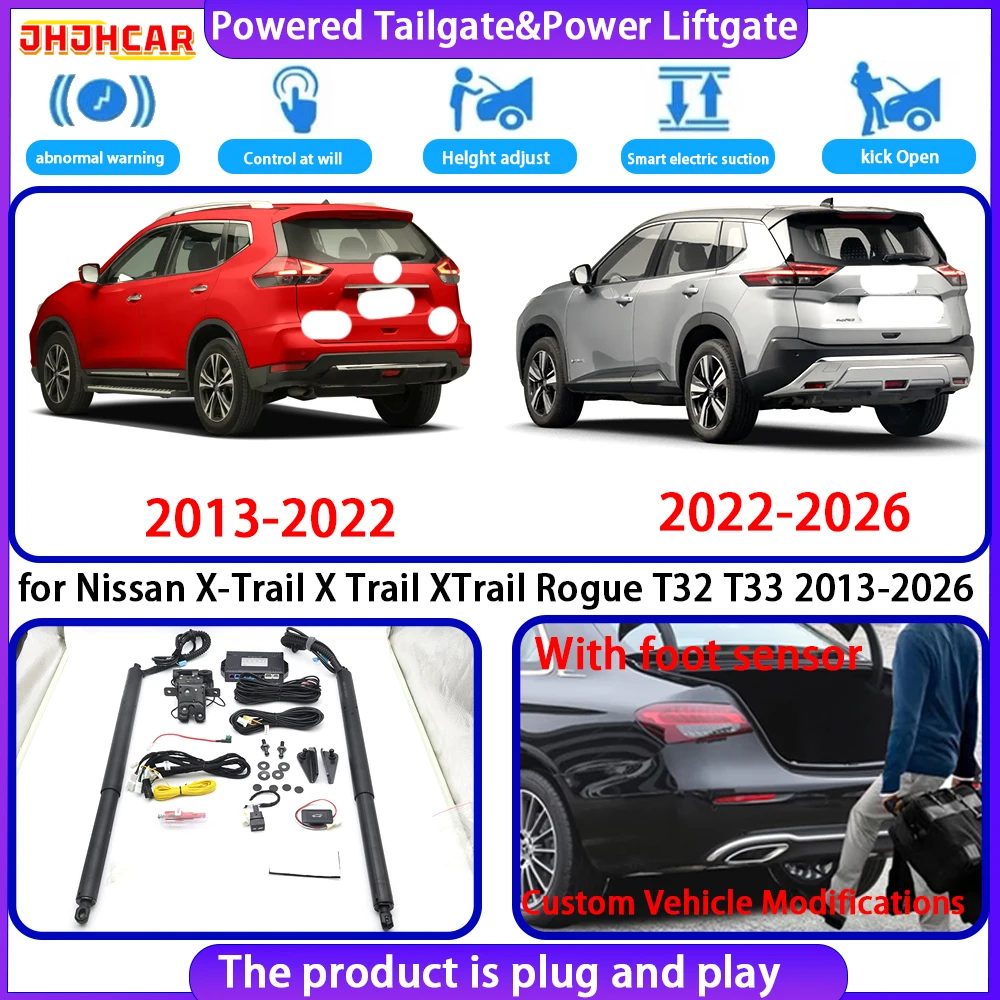 for Nissan X-Trail X Trail XTrail Rogue T32 T33 2013-2026 OEM Smart Electric Powered Tailgate Power Liftgate Tailgate System