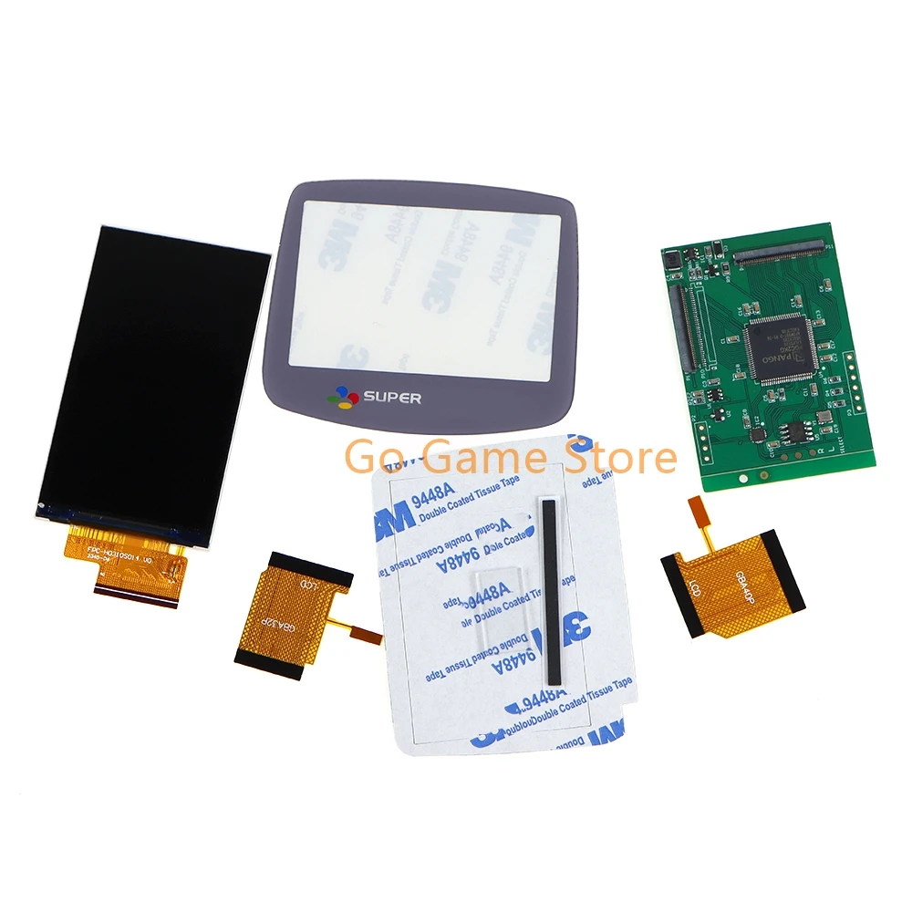 1set per Nintendo GameBoy GBA V5.0 kit schermo IPS da 2.9 pollici retroilluminato schermo LCD più luminoso