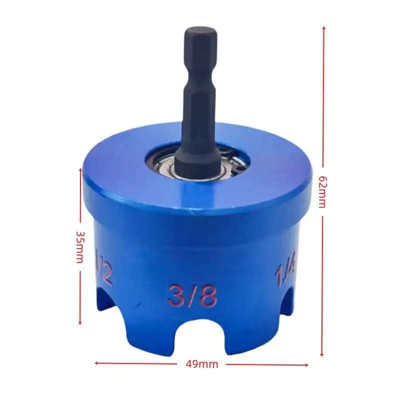 

Suitable for Nut Zipper Drill Attachment Quick Disassembly Nut Drill Bit Socket Wrench Tool