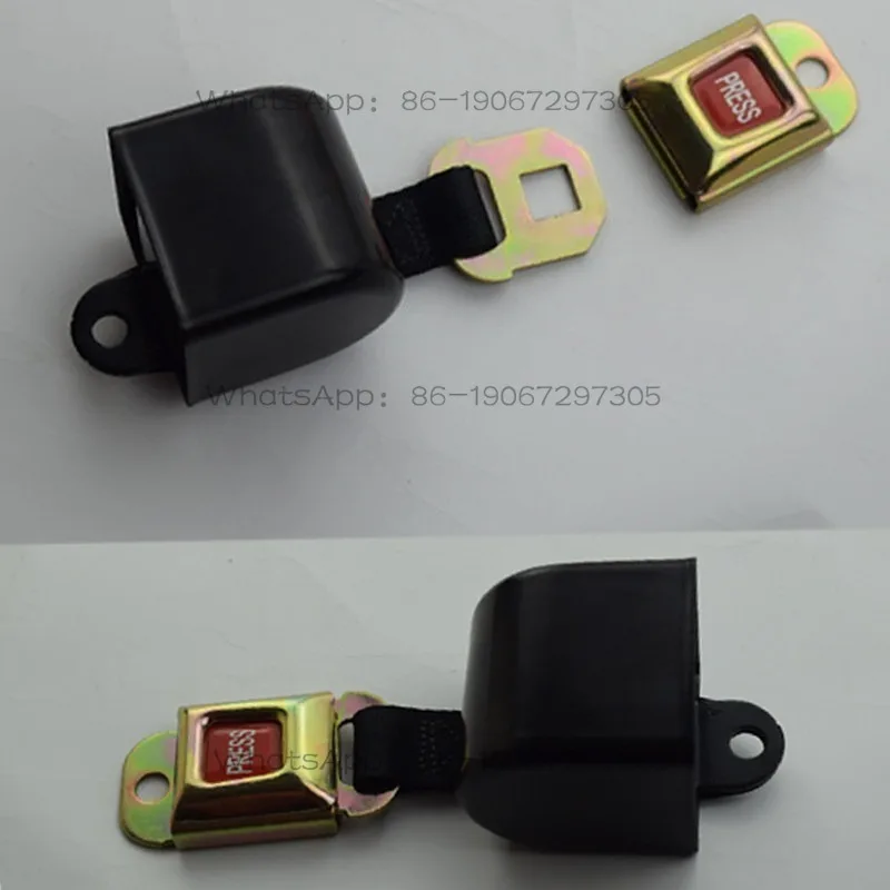 Automatic roll-up pallet strapping tape, tightener, self-locking cargo tightening tape