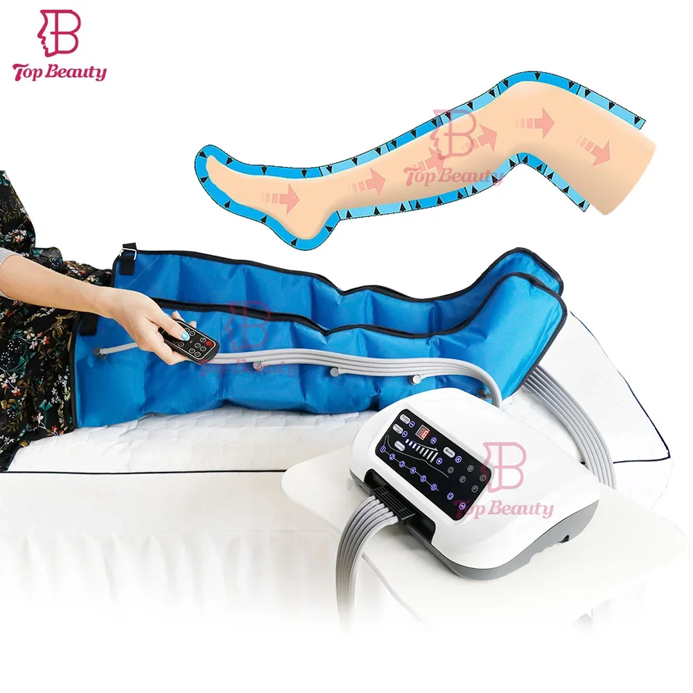 Health Care Pressotherapy Six Chamber Pneumatic Compression Boots Factory Directly