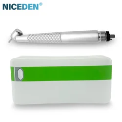 Dental 45 Degree High Speed Turbine Handpiece With E-Generator LED Light Rear 4 / 2 Hole