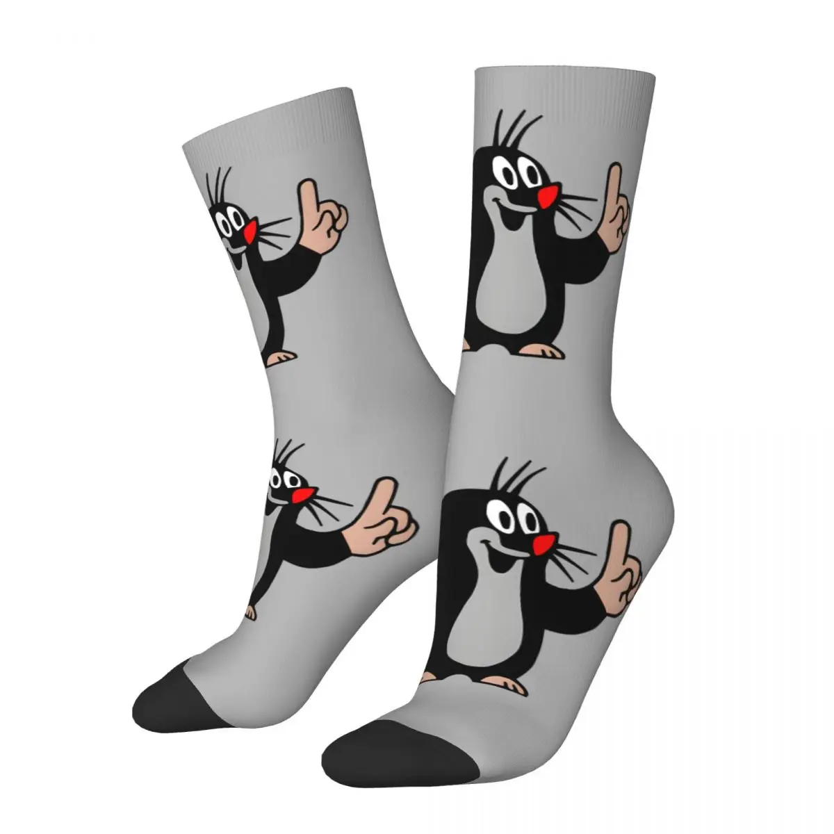 The Little Mole Kawaii Socks Hiking Cartoon Pattern Socks