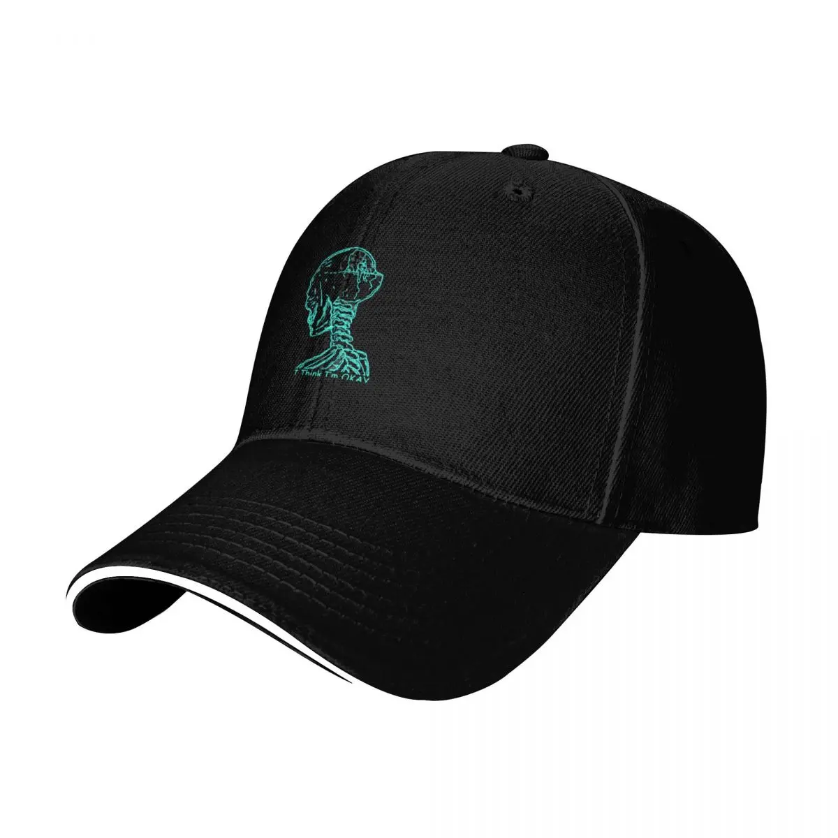 

I Think I'm OKAY - MGK Essential T-Shirt Baseball Cap Luxury Brand Brand Man cap Beach Bag Designer Hat Hats Man Women's