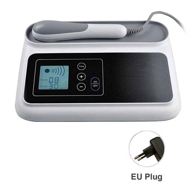 Ultrasone therapiemachine voor pijnverlichting Spiergewrichten Massage Geen medicijn Ultrasoon 1 MHz Fysiotherapie-apparaat LCD-scherm