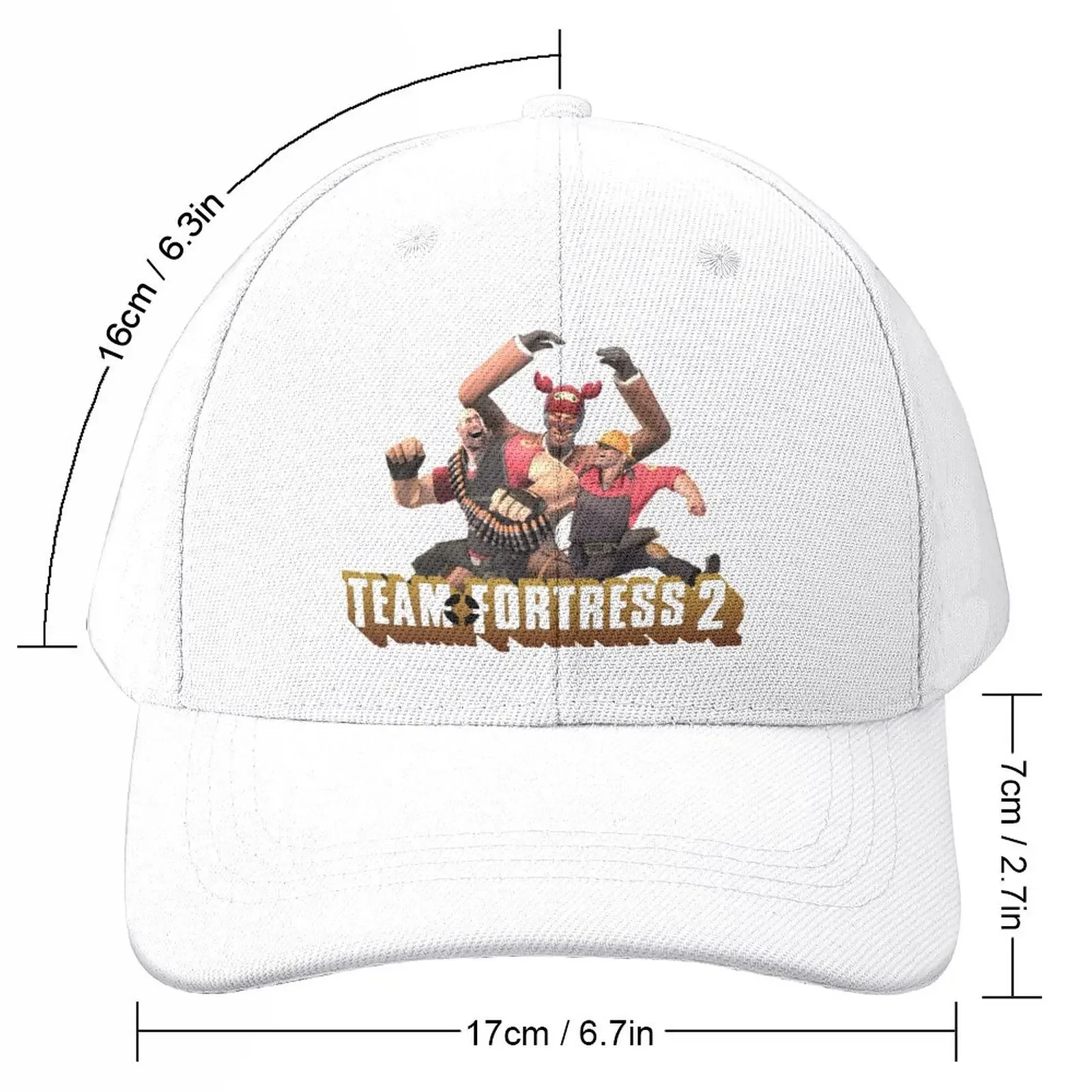 Team Fortress 2 Baseball Cap Vintage Luxury Hat Beach Outing Beach Designer Man Hat Women'S