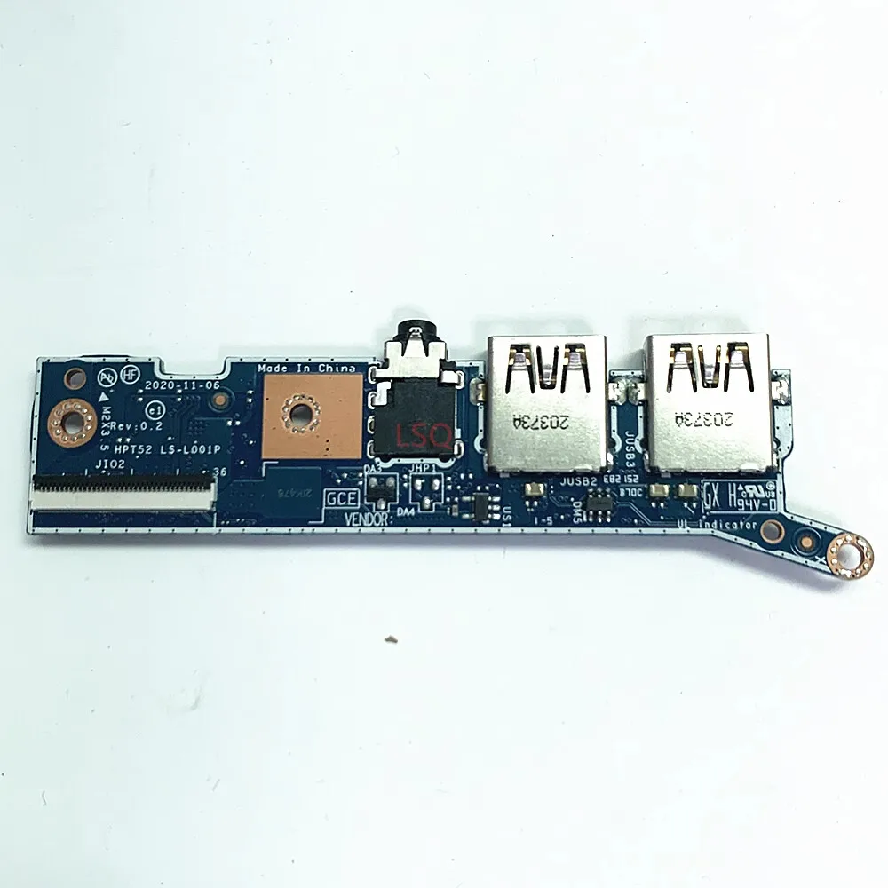 

Для HP Pavilion 15-DK USB-плата Аудио 3,5 мм Распределительная плата LS-L001P