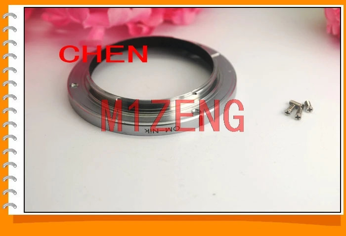 Adapter ring für olympus om berg objektiv nikon d3 d4 D5 df D90 D300 d500 d600 d700 d750 d800 D810 d3300 d5500 D7200 kamera