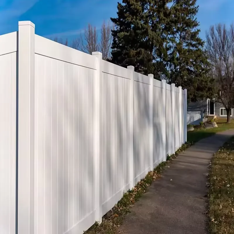 Thickened PVC Heat Treated Yard Fence Durable Resistant Farm Garden Construction Villa Ranch Courtyard Fence