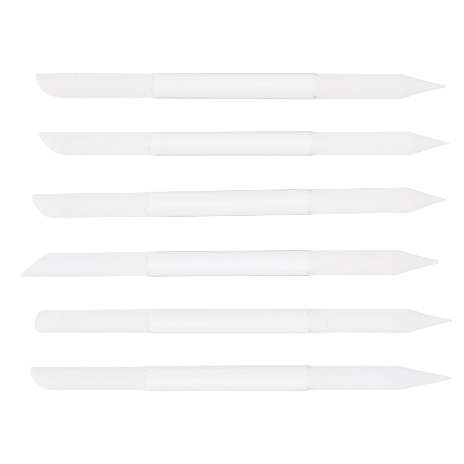 

6 шт., стеклянная пилочка для ногтей, двухсторонний хрустальный буфер для ногтей для формирования, полировки, маникюрного салона, домашнего использования, маникюрный инструмент