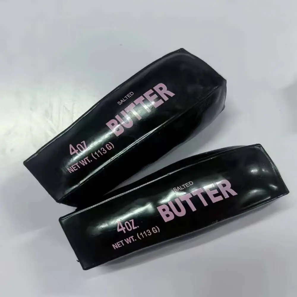 Building Block Crunchy Squeeze Hand Relax Finger Relax Crispy Butter Sticks Pinch Handmade Black Butter Sticks Studen