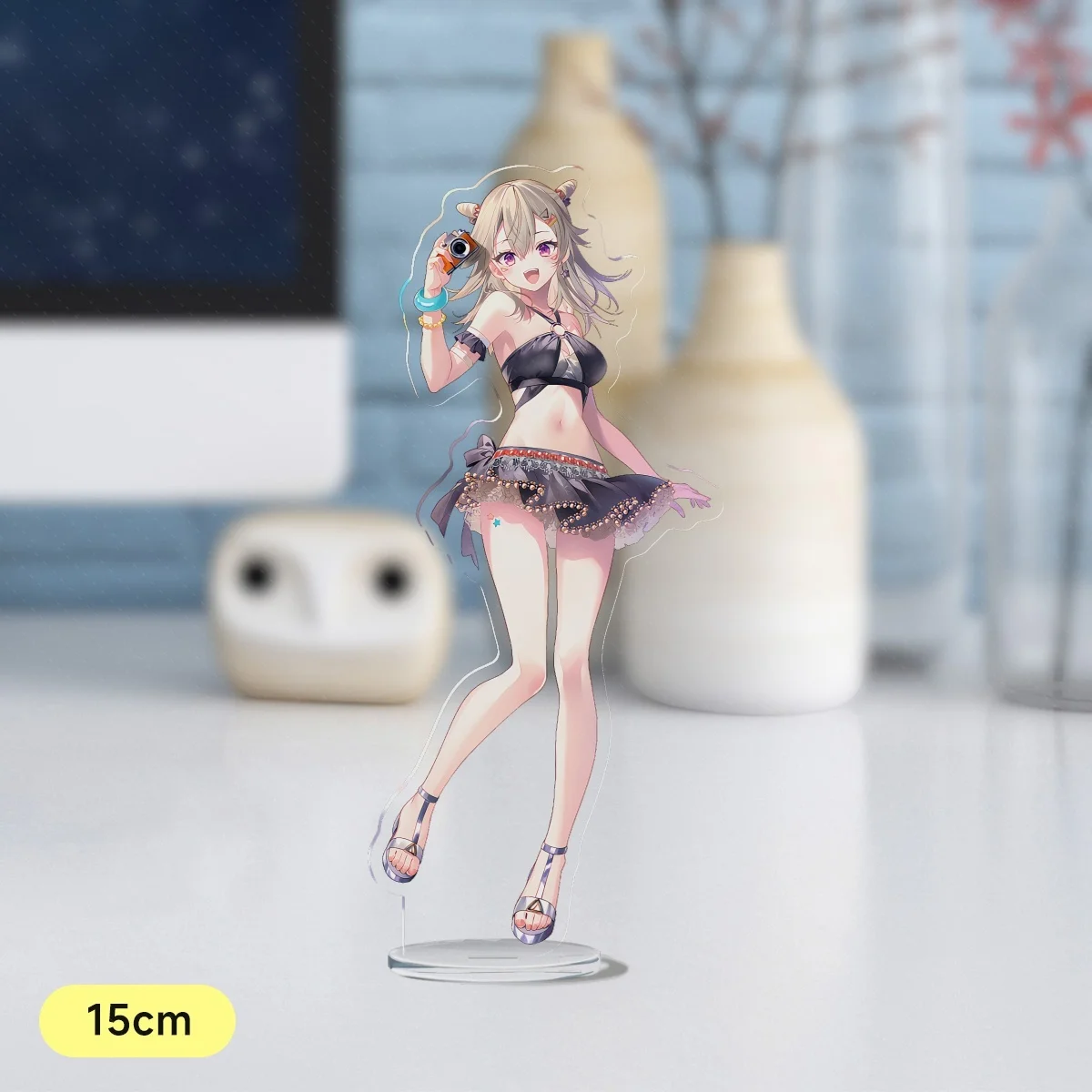 Anime Hololive Acrylic Figure Stand Kirara Hoshi Love Mogami Acrylic Stand Model Plate Desk Decor Collection 2024