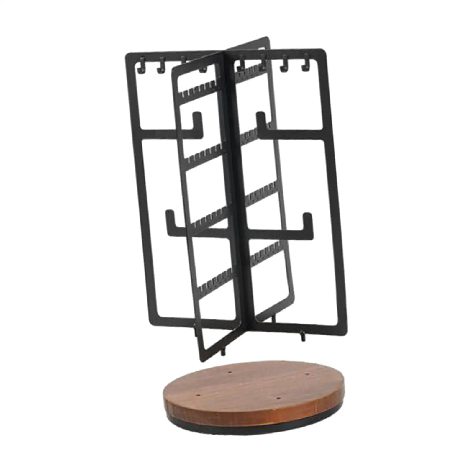 

Jewelry Holder Organizer 360 Rotating Tabletop Modern Earrings Towers for Showcase Home Vanity Mall Exhibition Retail Store Shop