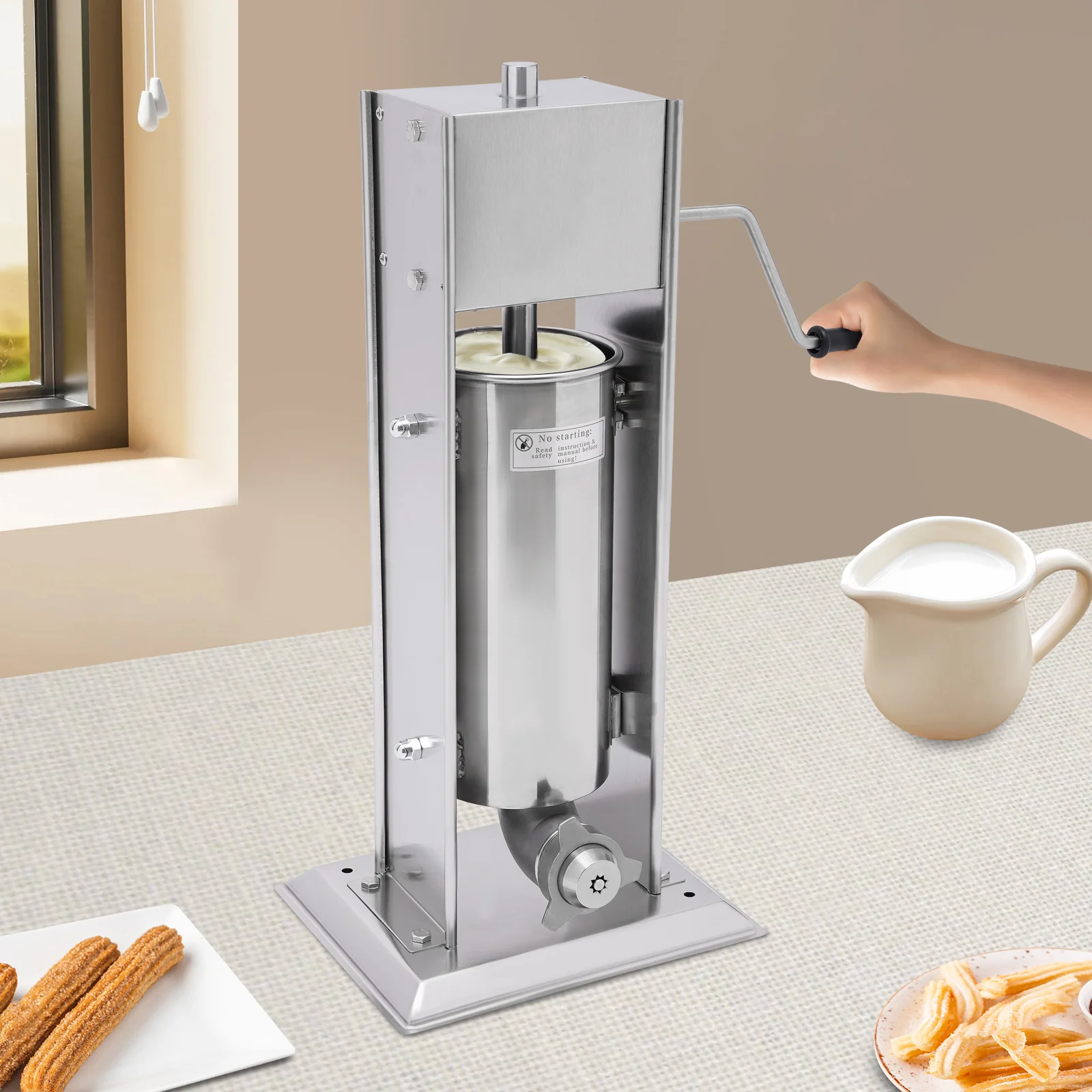 

Manual 5L Youtiao Machine: Durable, Easy-to-Use, Perfect for Making Fresh, Crispy Chinese Fried Dough Sticks
