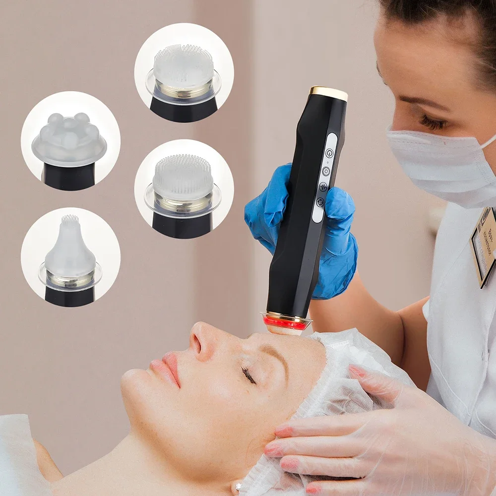 Pluma de burbuja de oxígeno, máquina de burbujas de oxígeno de CO2 Facial de 7 colores, se puede combinar con Gel de suero, dispositivo de cuidado de la piel Facial, SPA Facial CO2