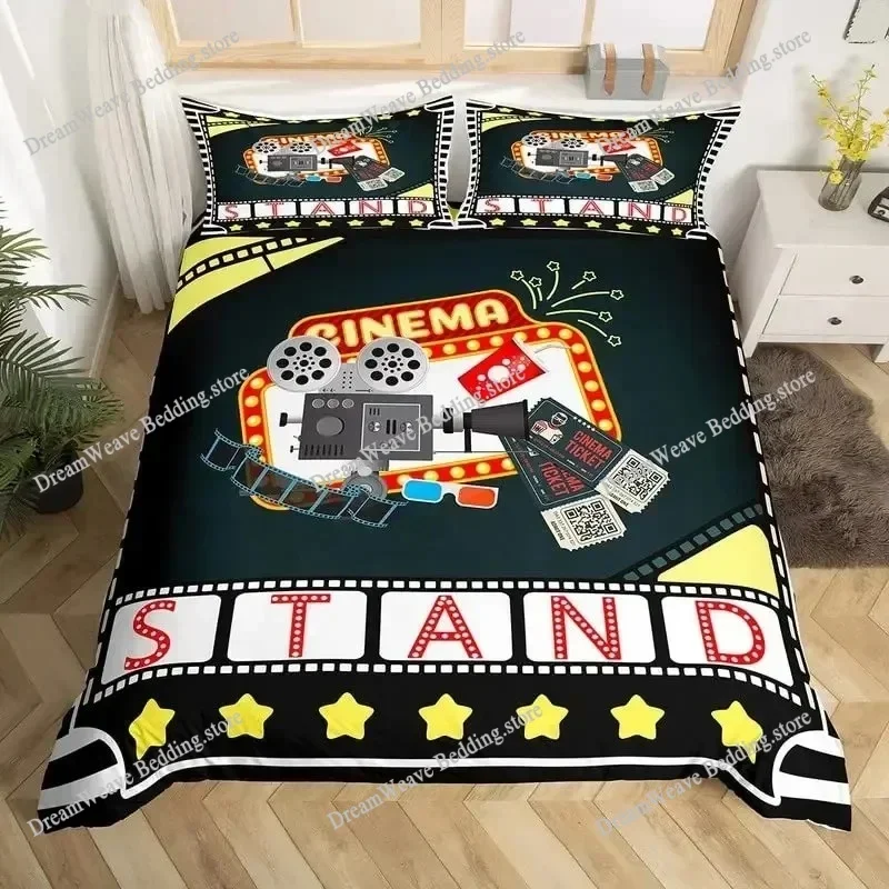 3D Print Record King Full Duvet Cover Vintage Disc Bedding Set CD Musical Comforter Cover Movie Theme Polyester Quilt Cover592