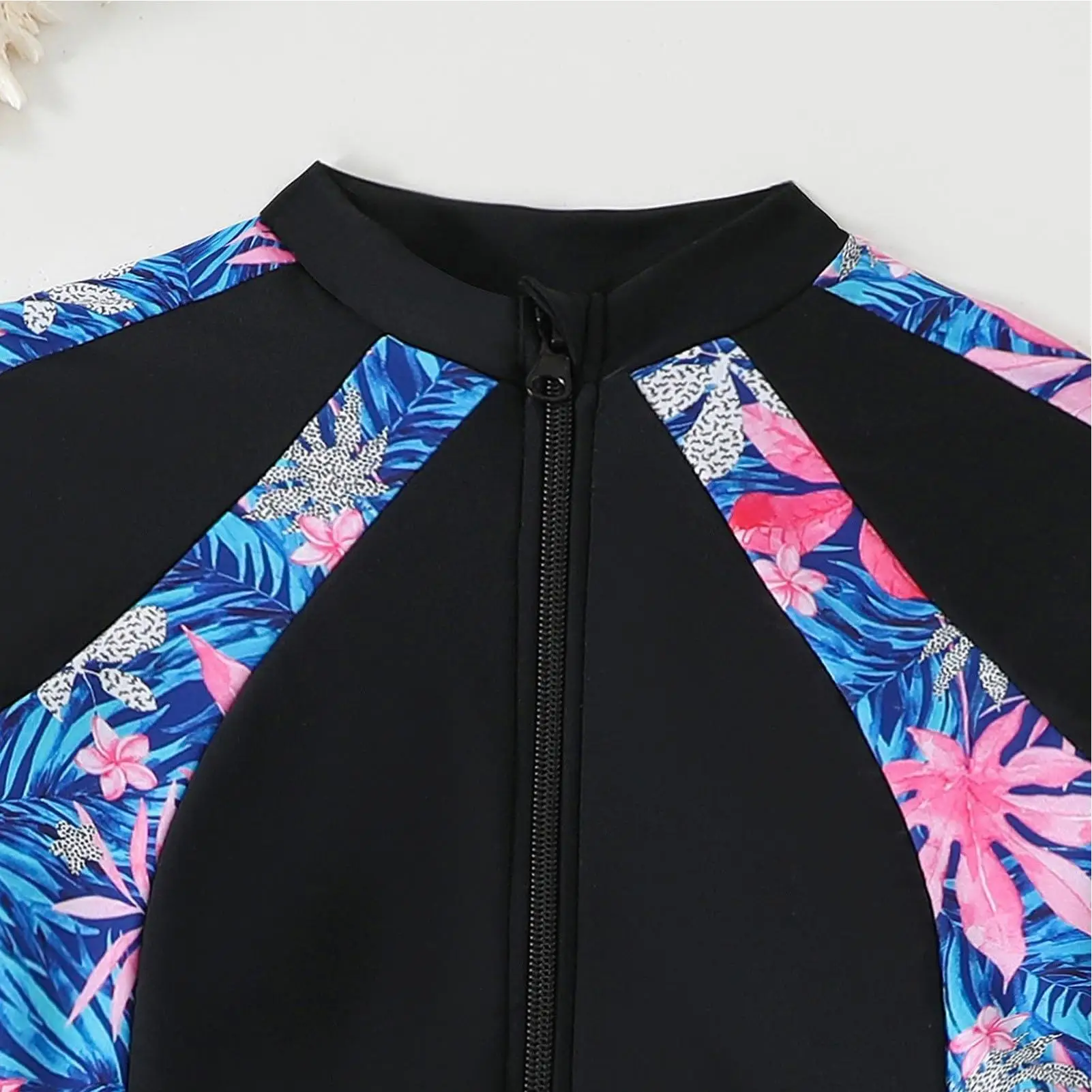Long Sleeve Bathing Suits For Girls Children Bathing Suit Swimwear Kids Swimming Clothes For Children Beach Pool Vacation Summer