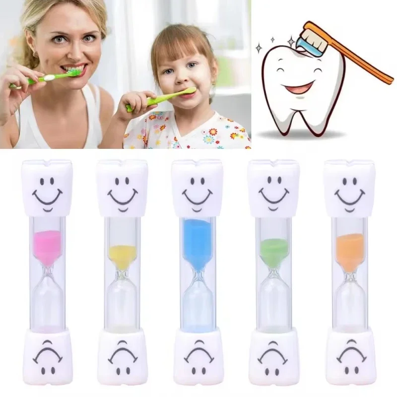【セール中】1 個 3 分笑顔砂時計かわいい笑顔の顔パターンタイマー子供歯磨き砂時計キッチンタイマー砂時計キッズギフト