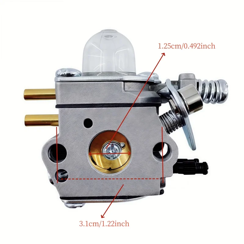 Vergaser für Echo SRM2100 GT2000 Rasentrimmer GT2400 GT2000EZR Grasschneider PE2000 Kantenschneider SHC-2100 SHC-1700 Hedger C1U-K52 – Detail 4