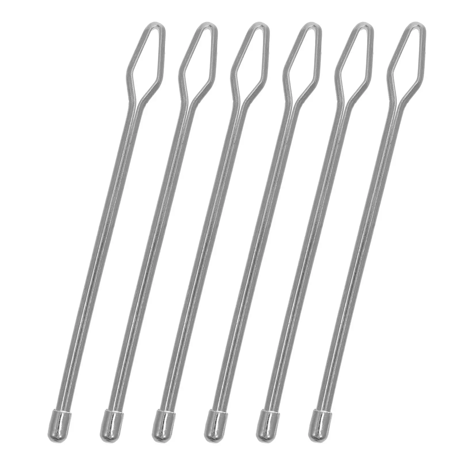 6Pcs Threader Metal Wire Loop DIY Cross Stitch Sewing Tool Convenient Drawstring Threader Handy Thread Guide Accessories