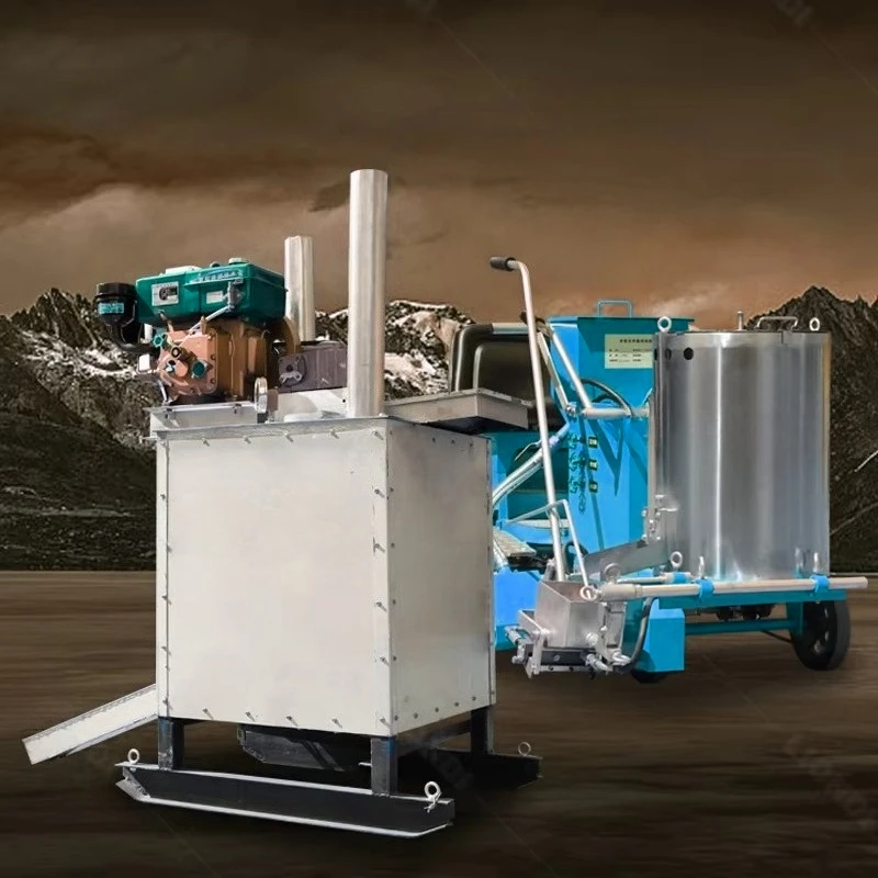 High Speed Marking Machine with Rapid Cure Paint System for Minimizing Airfield Closure Time During Maintenance Customized Price