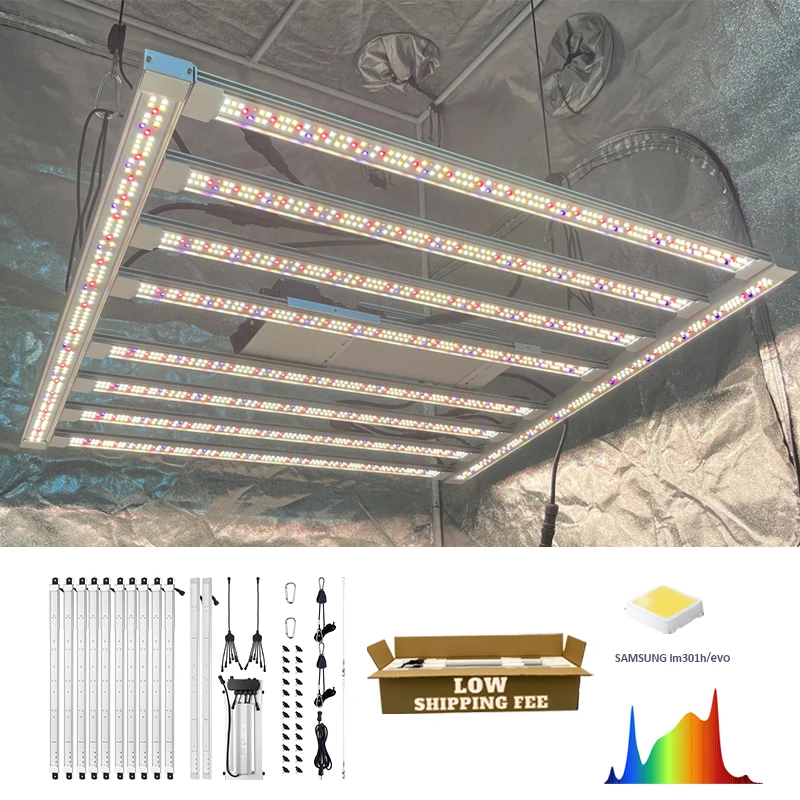 Original LM301H Evo 600W Led Grow Light Bar Greenhouse Grow Tent 240W 680W Full Spectrum Samsung Grow Lights for Indoor Plants