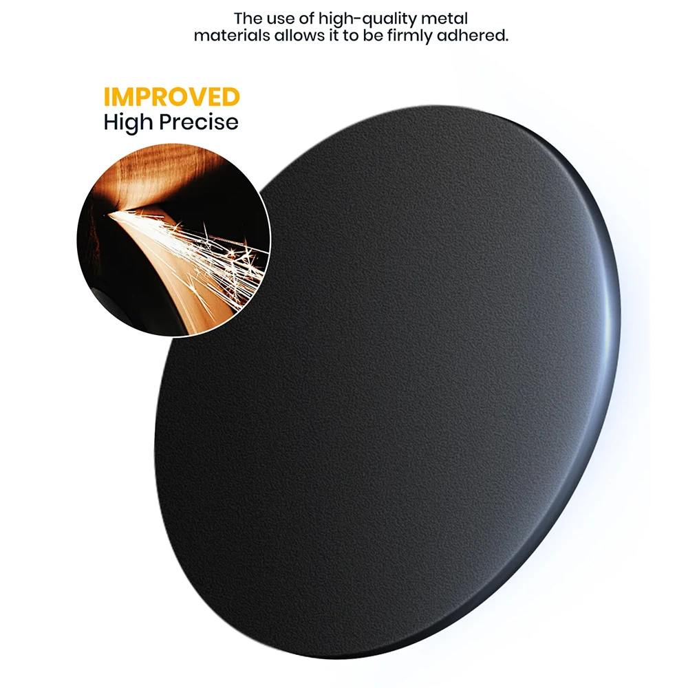 10pcs 30mm 35mm 40mm 50mm 60mm Magnetic Metal Plate For Car Phone Holder Iron Sheet Disk Sticker For iPhone 12 11 X 7 8 Xiaomi