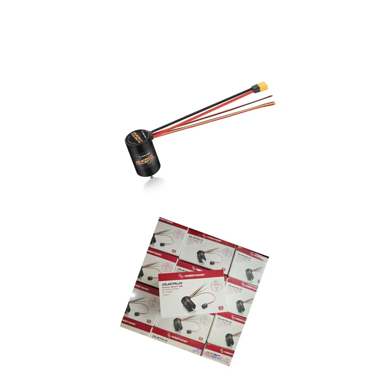 

HobbyWing Fusion 8IGHT SE Brushless Waterproof 1/8 Climbing Machine 1800KV