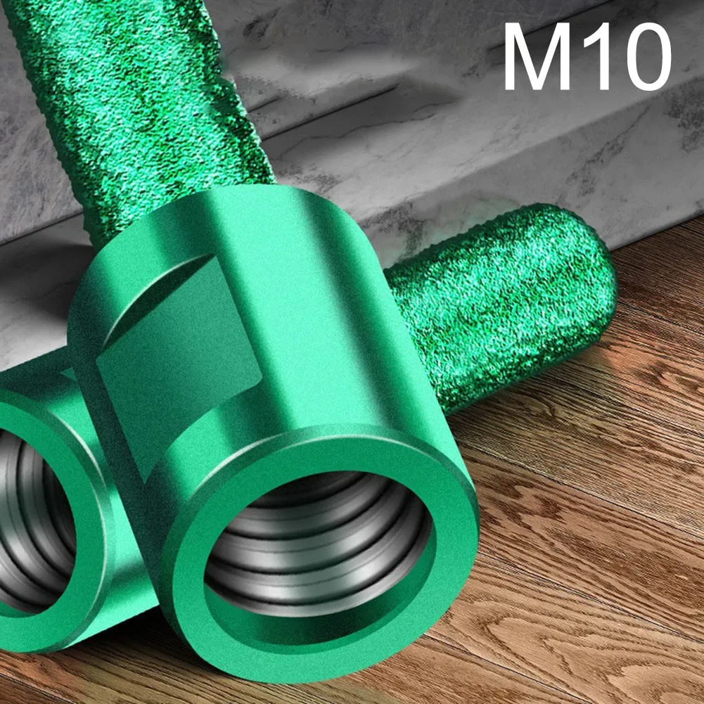 Vaccum Brazed Diamond Core Drill Bits M10 Thread Hole Saw Cutter For 100 Angle Grinder Brazed Bit Milling Cutter For Tile