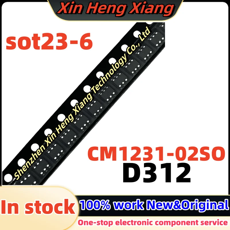 (10pcs)CM1231-02SO D312 sot23-6 Chipset