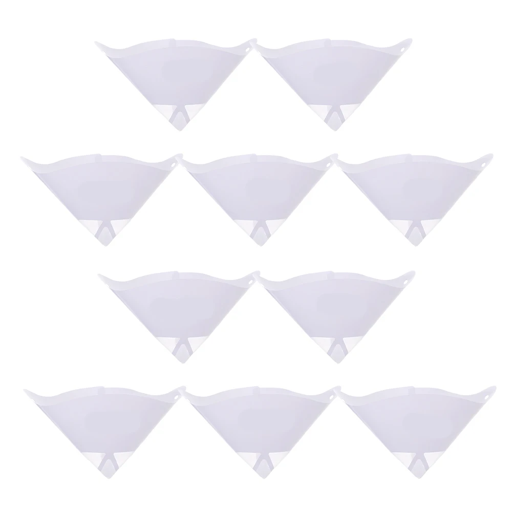 

10pcs Paint Funnel 300-Mesh Paper Cone Filter For Automotive Oil Paint Filtering Pouring Drain Container Tool Repair Kit