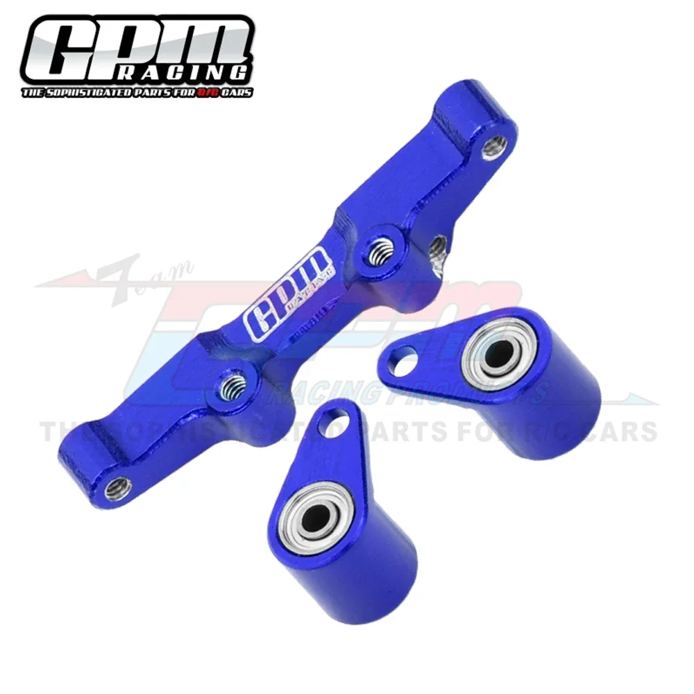 

GPM Metal Aluminum Alloy 7075 Steering Rack Steering Assembly LOS-1761 for LOSI 1/24 Micro-B 2WD Buggy RTR LOS00007