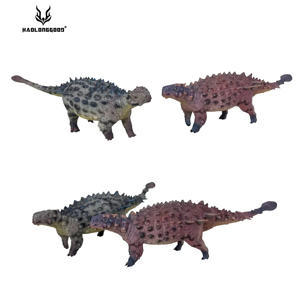 1:35 HAOLONGGOOD Saichania Toy Prehistoric Animal Model With Retail Box