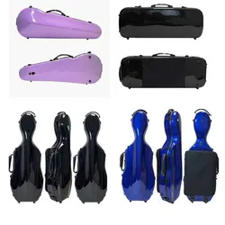 USA low tax 15/16/17 inch viola case gourd-shaped with rollers Adjustable size viola FRP case with floor wheel music bag